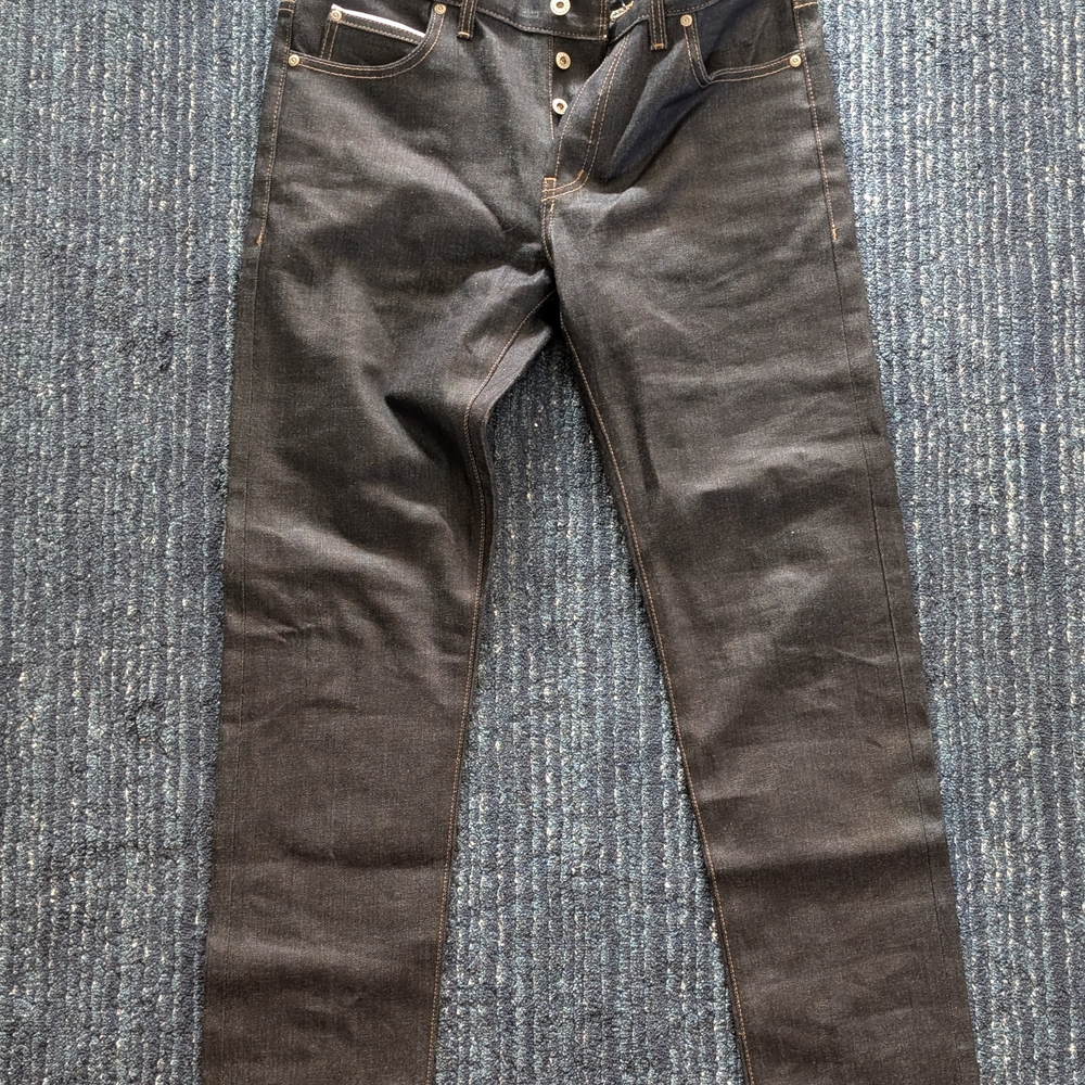 Naked & Famous Denim Super Guy Nightshade Stretch Selvedge Men's Jeans 33x31